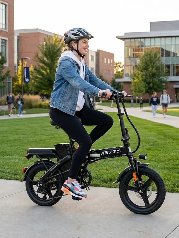 Campus Life - REOCRO e-bike usage scenario