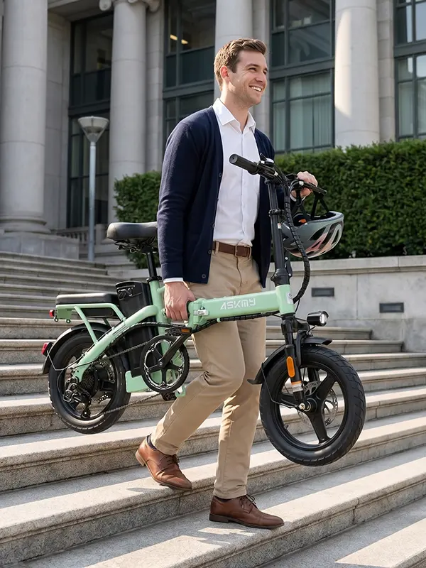 Quick Errands - REOCRO e-bike usage scenario