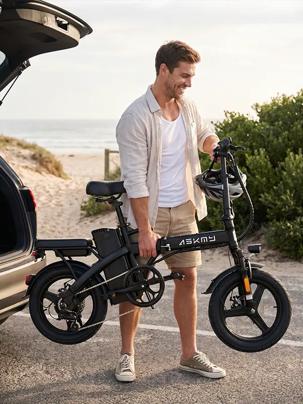 Weekend Trail - REOCRO e-bike usage scenario